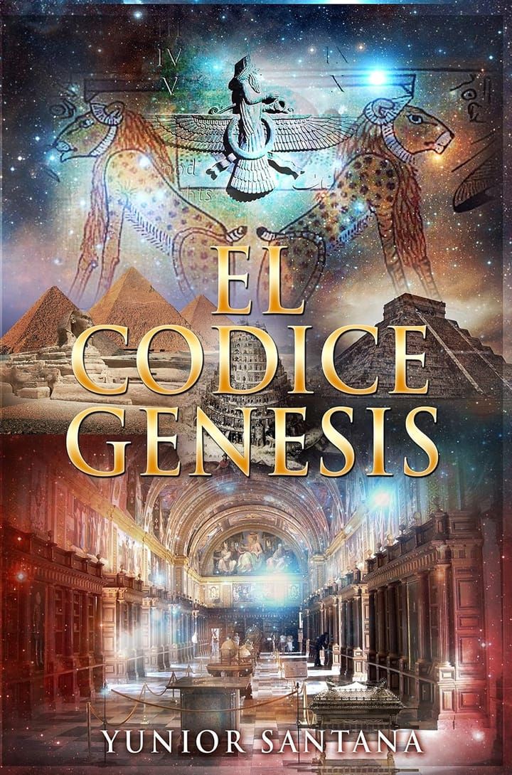 Portada de El Códice Génesis, de Yunior Santana